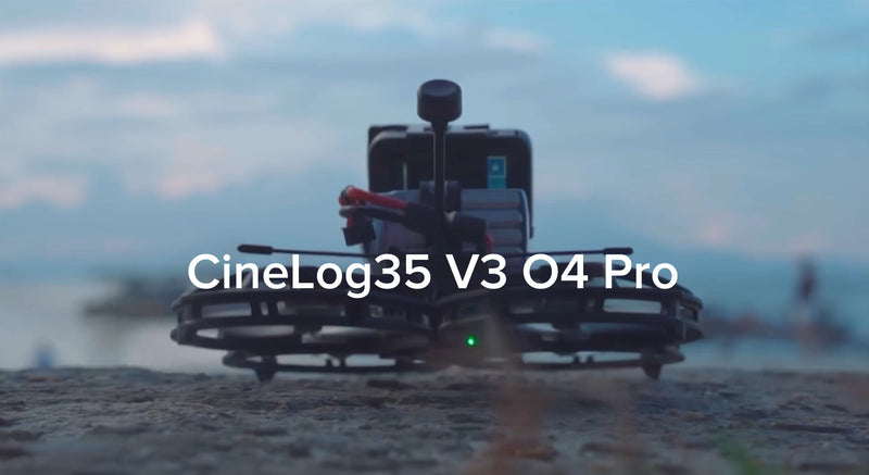 GEPRC CineLog35 V3 O4 Pro FPV Drone，4K 120fps