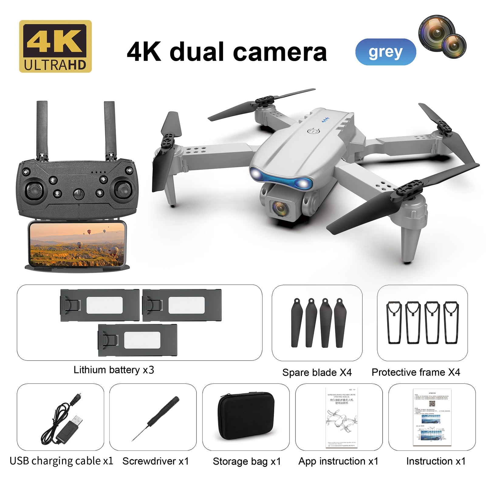 K3 E99 Pro Drone - Levaplus USA